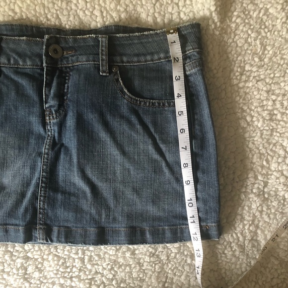 Jean Mini Skirt - Picture 3 of 4